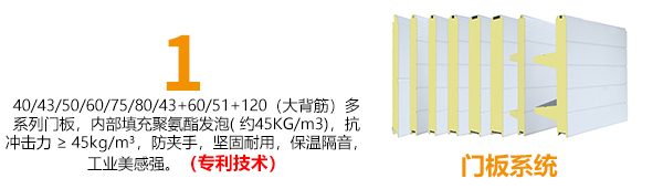 西朗门业工业提升门